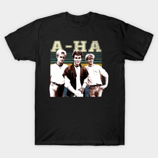 a-has Musical Takeoff Iconic Synth-Pop Tee T-Shirt